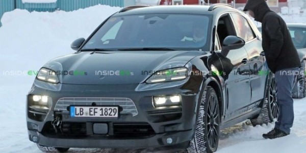 Электрический Porsche Macan сломался во время тестов