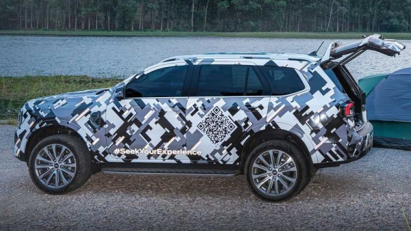 Компания Ford опубликовала первые фотографии внедорожника Ford Everest нового поколения