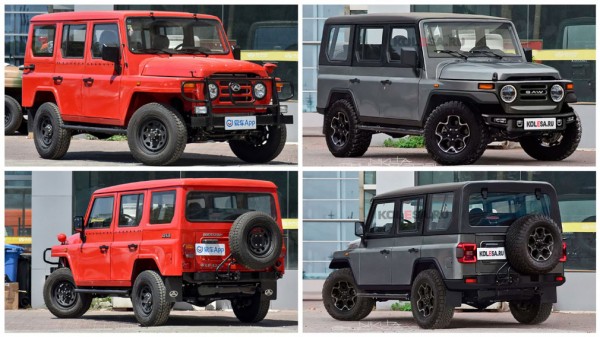Опубликованы первые изображения китайского &laquo;уазика&raquo; BAW BJ212