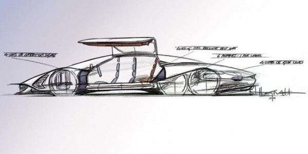 Hennessey построит шестиколесный электрический гиперкар