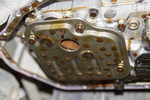 Замена фильтра в коробке автомат