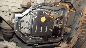 Замена фильтра в коробке автомат