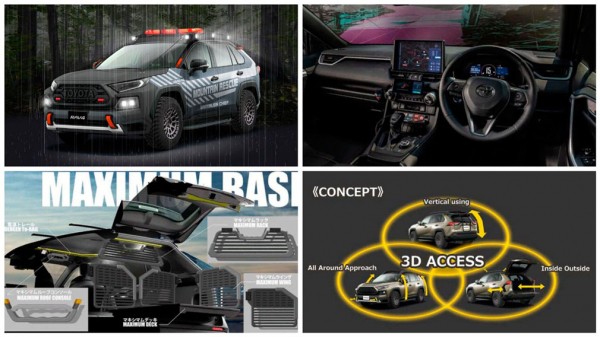 Японская компания Toyota превратила RAV4 в спецтранспорт для спасателей