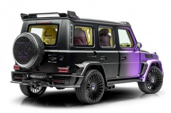 Mansory подготовила для арабов черно-фиолетовые G-Class, Urus и Cullinan