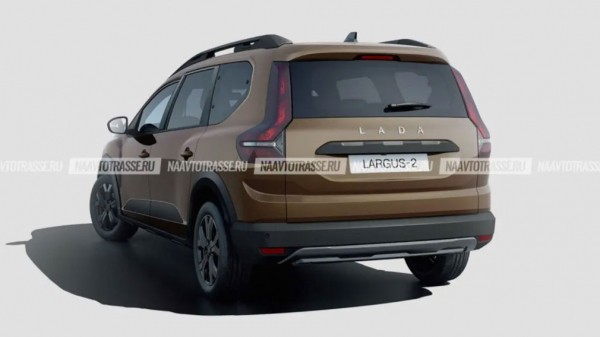 В Сети опубликовали изображения совершенно нового универсала Lada Largus