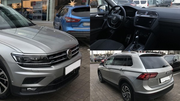 Компания Volkswagen отзывает 445 автомобилей Volkswagen Tiguan в РФ