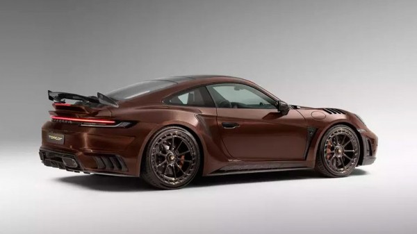Российское ателье TopCar Design представило эксклюзивный Porsche 911 Turbo S