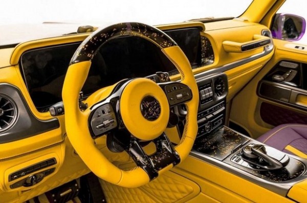 Mansory подготовила для арабов черно-фиолетовые G-Class, Urus и Cullinan