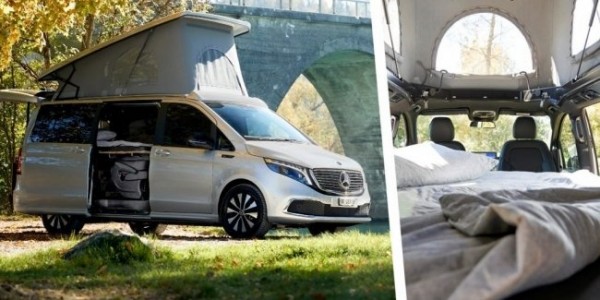 Представлен полностью электрический автодомом на базе Mercedes EQV