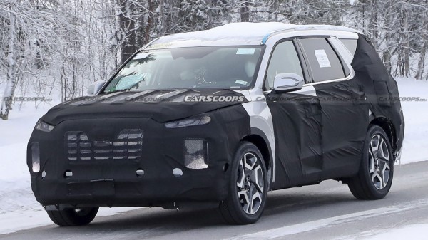 Компания Hyundai готовит обновлённый кроссовер Palisade