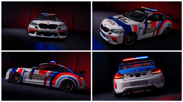Спортивный BMW M2 CS Racing стал автомобилем безопасности в серии MotoGP
