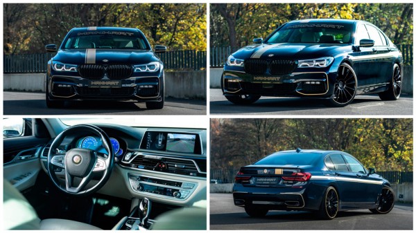 Ателье Manhart доработало дизельную BMW седьмой серии