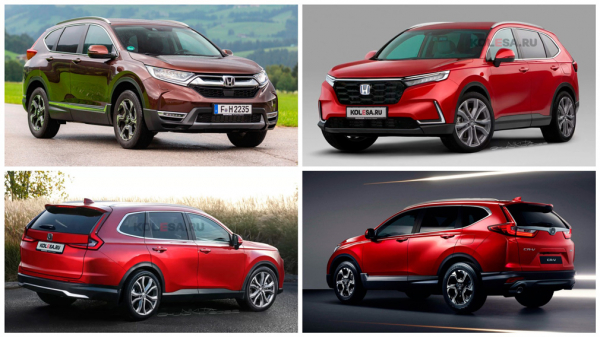 Опубликованы изображения Honda CR-V новой генерации
