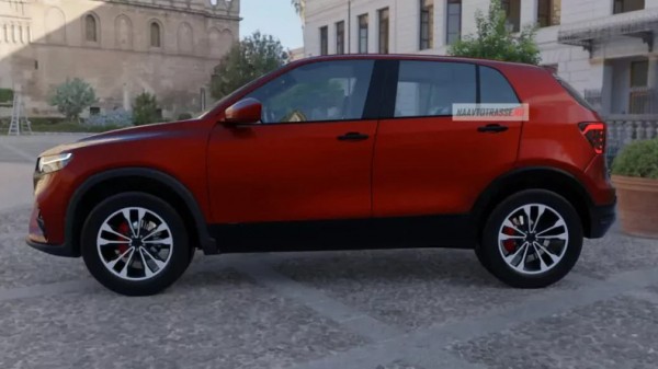 В Сети появились первые изображения нового кроссовера ЗИС-3 2022 года