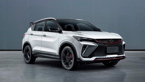 Фотошпионы опубликовали снимки интерьера нового Geely Coolray 