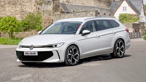 Опубликованы первые изображения нового Volkswagen Passat