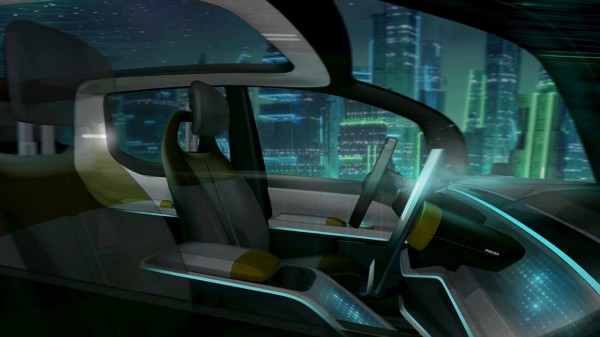 Компания Fisker впервые показала футуристический интерьер электрокара Pear