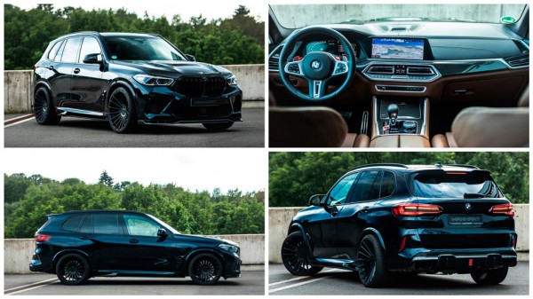 Ателье Manhart доработало новый кроссовер BMW X5 M Competition
