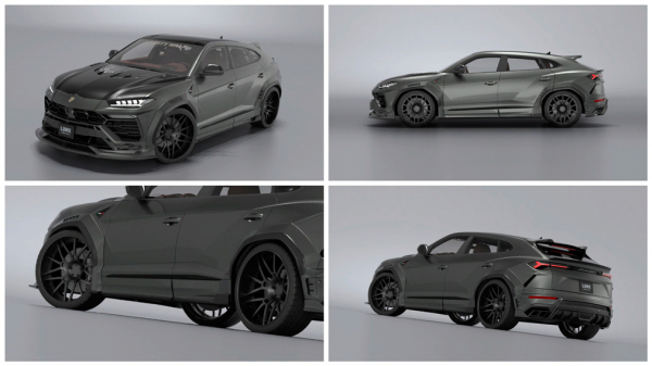 Ателье Liberty Walk представило обвес для кроссовера Lamborghini Urus