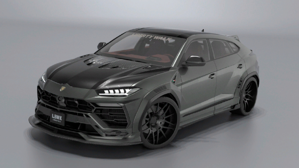 Ателье Liberty Walk представило обвес для кроссовера Lamborghini Urus