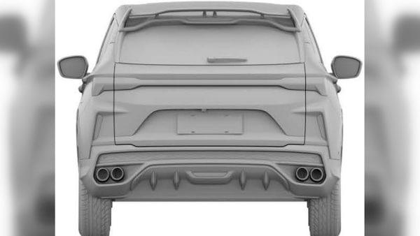 В РФ запатентован обновленный кроссовер GEELY Coolray 2023 года