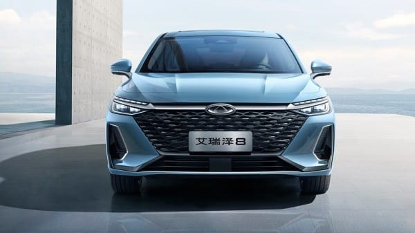 Флагманский седан CHERY Arrizo 8 впервые заметили в РФ