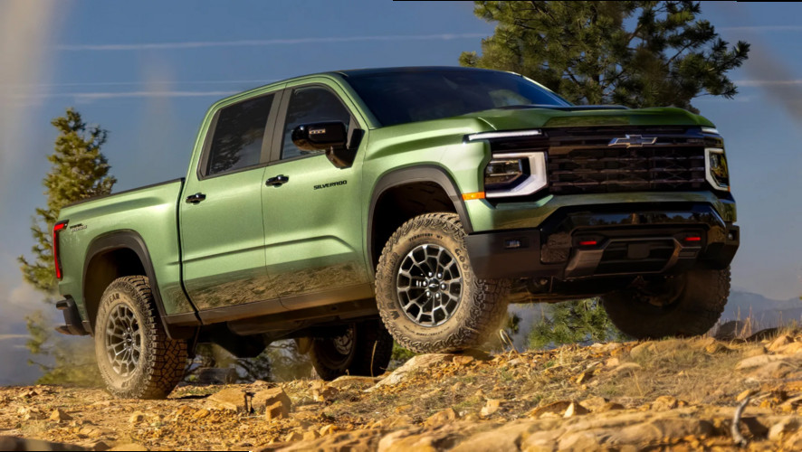 Иллюстрация 101auto.ru: Chevrolet Silverado 2027: Обновленный пикап с новыми V8 и современным дизайном