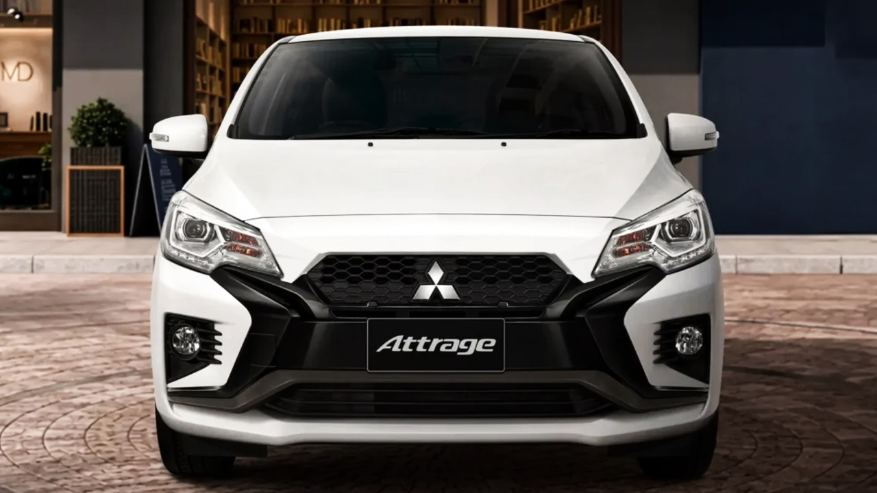 Иллюстрация 101auto.ru: Mitsubishi обновила Attrage: седан Mirage получил решётку в духе Lancer Evo