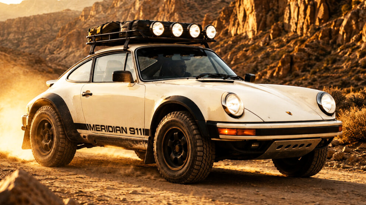 Иллюстрация 101auto.ru: Signature Meridian 911: классический Porsche 911 превратили в внедорожную версию