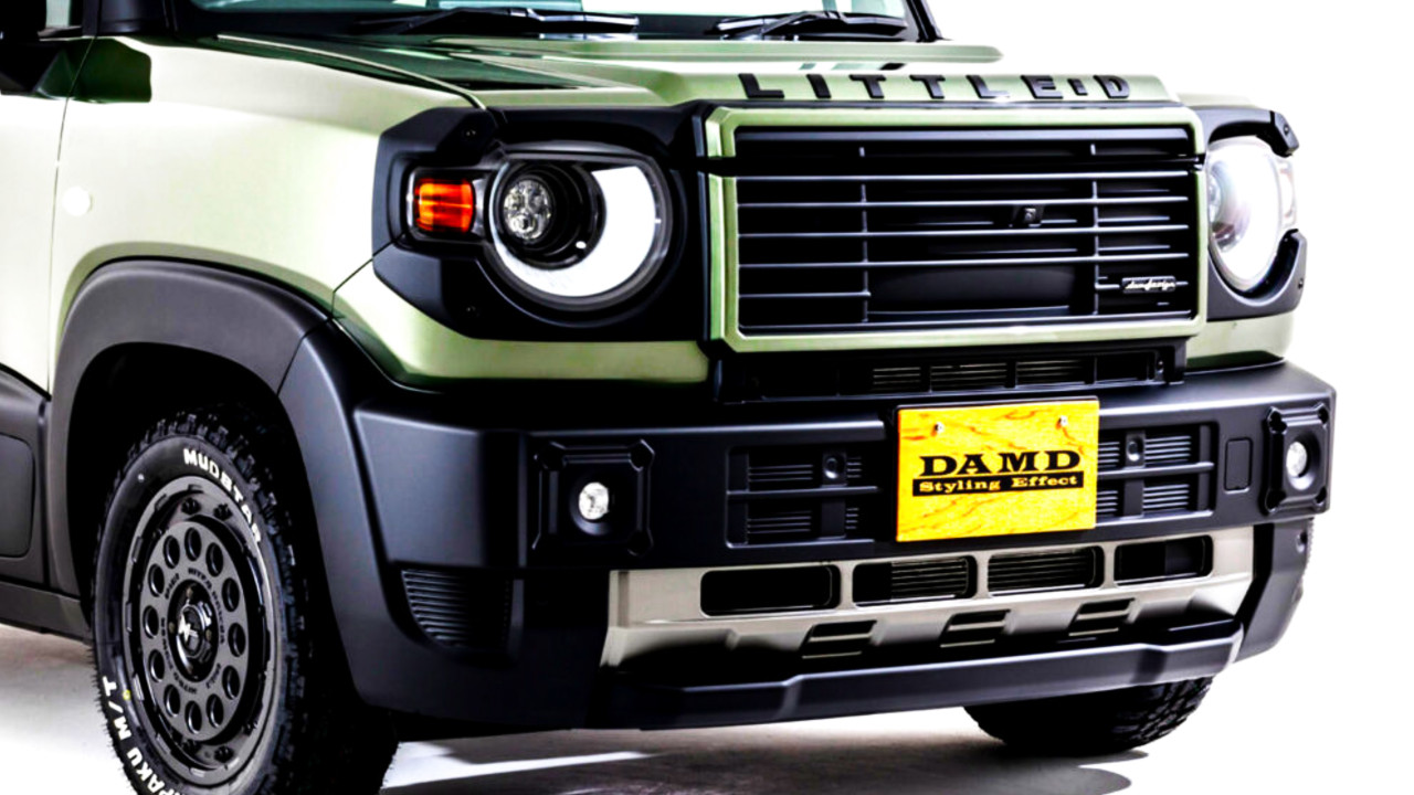 Иллюстрация 101auto.ru: Suzuki XBee получил два стиля от Damd: в духе Defender и в ретро-образе