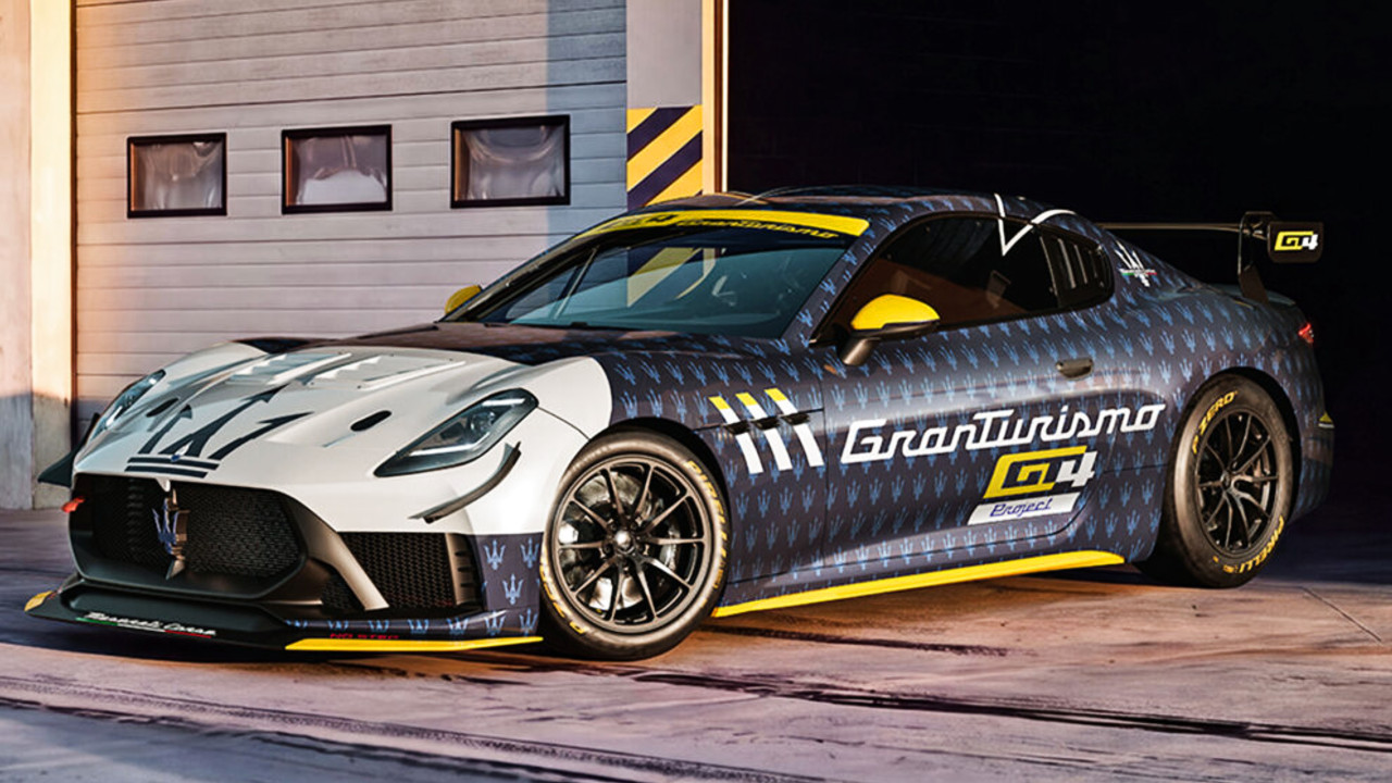 Иллюстрация 101auto.ru: Maserati показала Project GT4: гоночный GranTurismo стал легче на 400 кг