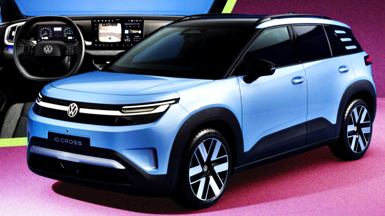 Иллюстрация 101auto.ru: Volkswagen ID. Cross: электрический SUV стартует с 28 000 евро и до 436 км хода