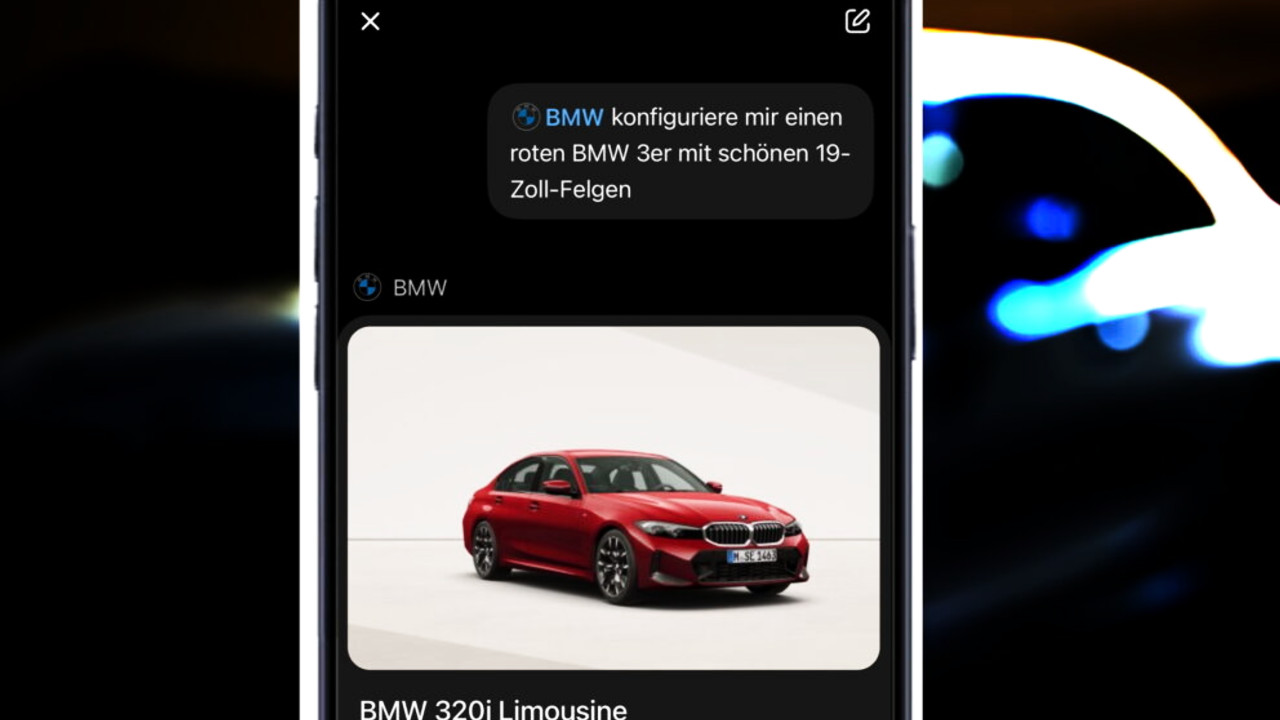 Иллюстрация 101auto.ru: BMW запустила конфигуратор в ChatGPT: машину можно собрать по описанию
