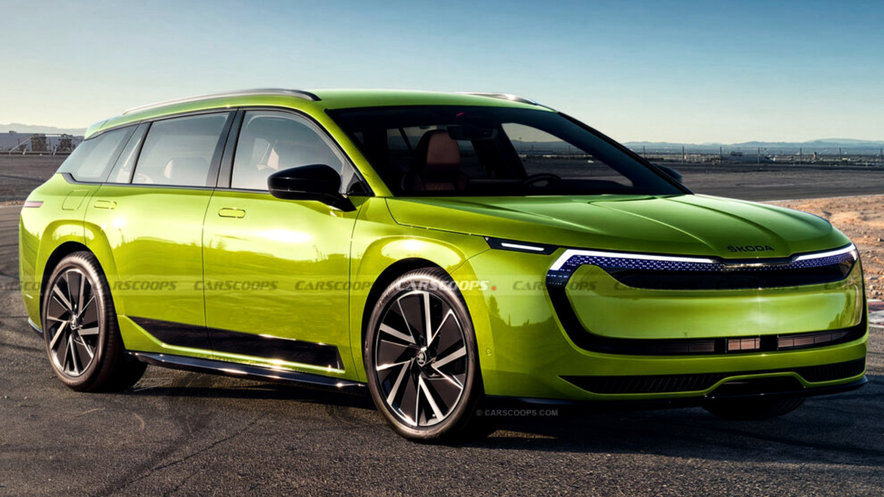 Иллюстрация 101auto.ru: Новая Skoda Octavia Combi может получить дизайн Vision O и электрифицированные версии