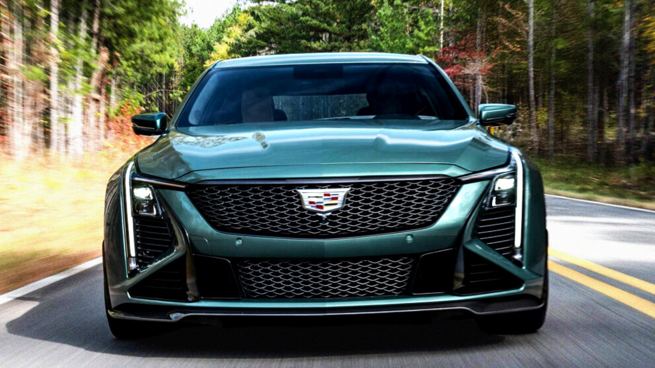 Иллюстрация 101auto.ru: Cadillac готовит преемника CT5-V Blackwing, но V8 и «механика» под вопросом