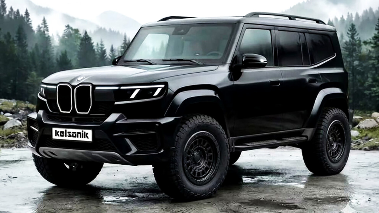 Иллюстрация 101auto.ru: BMW может получить внедорожник в духе G-Class: как он может выглядеть