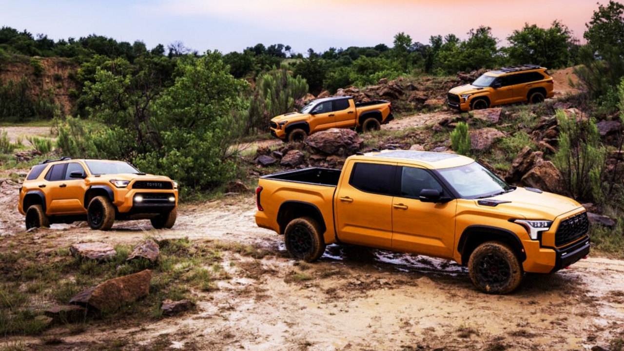 Иллюстрация 101auto.ru: Toyota обновила TRD Pro на 2027 год: новый цвет и доработанные амортизаторы FOX