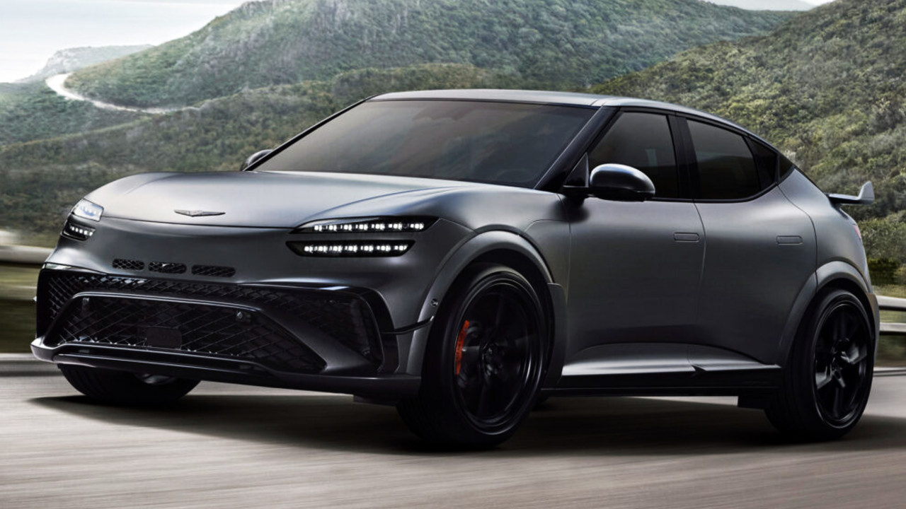 Иллюстрация 101auto.ru: Genesis GV60 Magma получил 641 л.с. и стартует от $69 950, но только в трёх штатах США