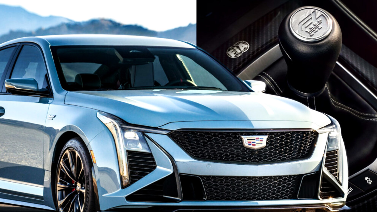 Иллюстрация 101auto.ru: Cadillac CT5-V Blackwing с «механикой» уходит после 2026 года: запас машин тает