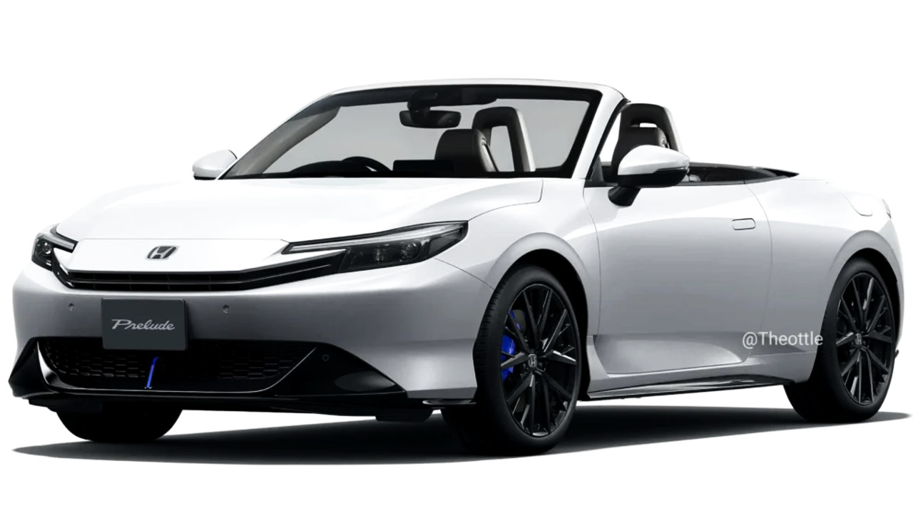 Иллюстрация 101auto.ru: Honda Prelude показали в кузове кабриолет: виртуальный проект без шансов на конвейер