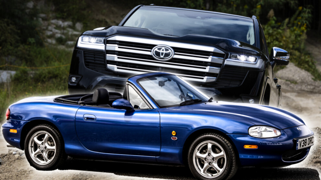 Иллюстрация 101auto.ru: В Сиднее угнанный Mazda MX-5 час уводил полицию от погони и перевернулся на трассе