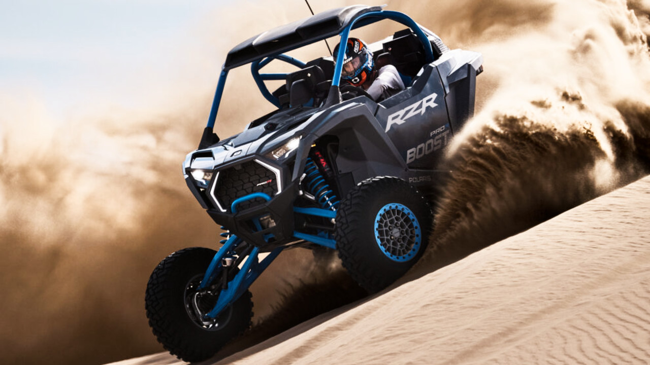 Иллюстрация 101auto.ru: Polaris RZR Pro R Boost получил 275 л.с. и стал мощнее многих спортседанов