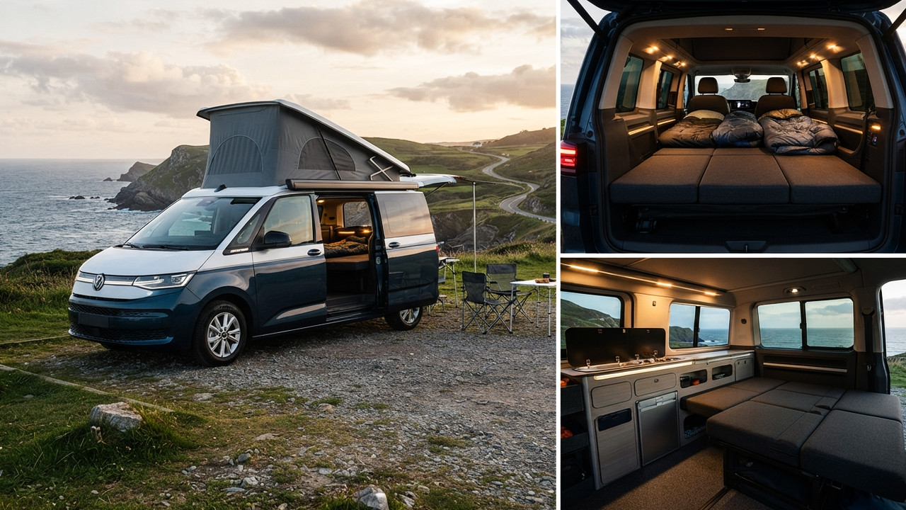Иллюстрация 101auto.ru: Volkswagen показал ID. California Cruise: электрический кемпер на базе ID. Buzz