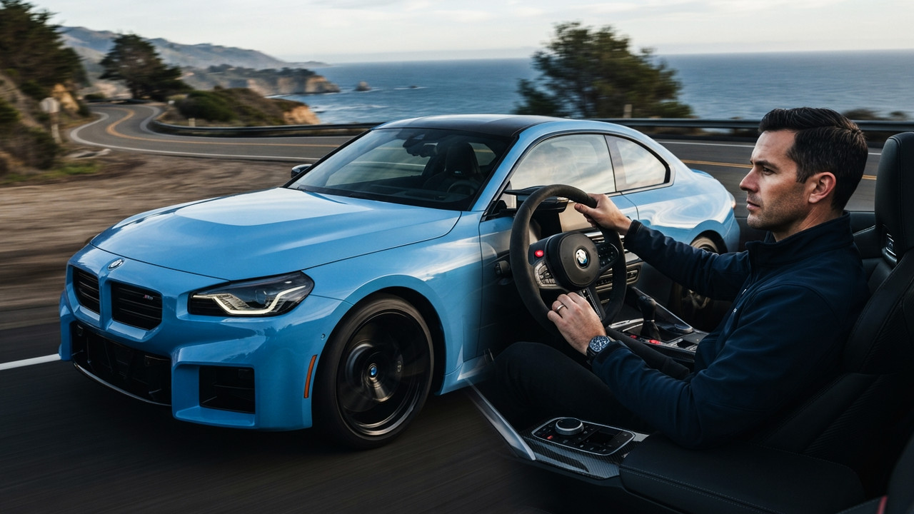 Иллюстрация 101auto.ru: Половина покупателей BMW M2 в США выбирает механическую коробку