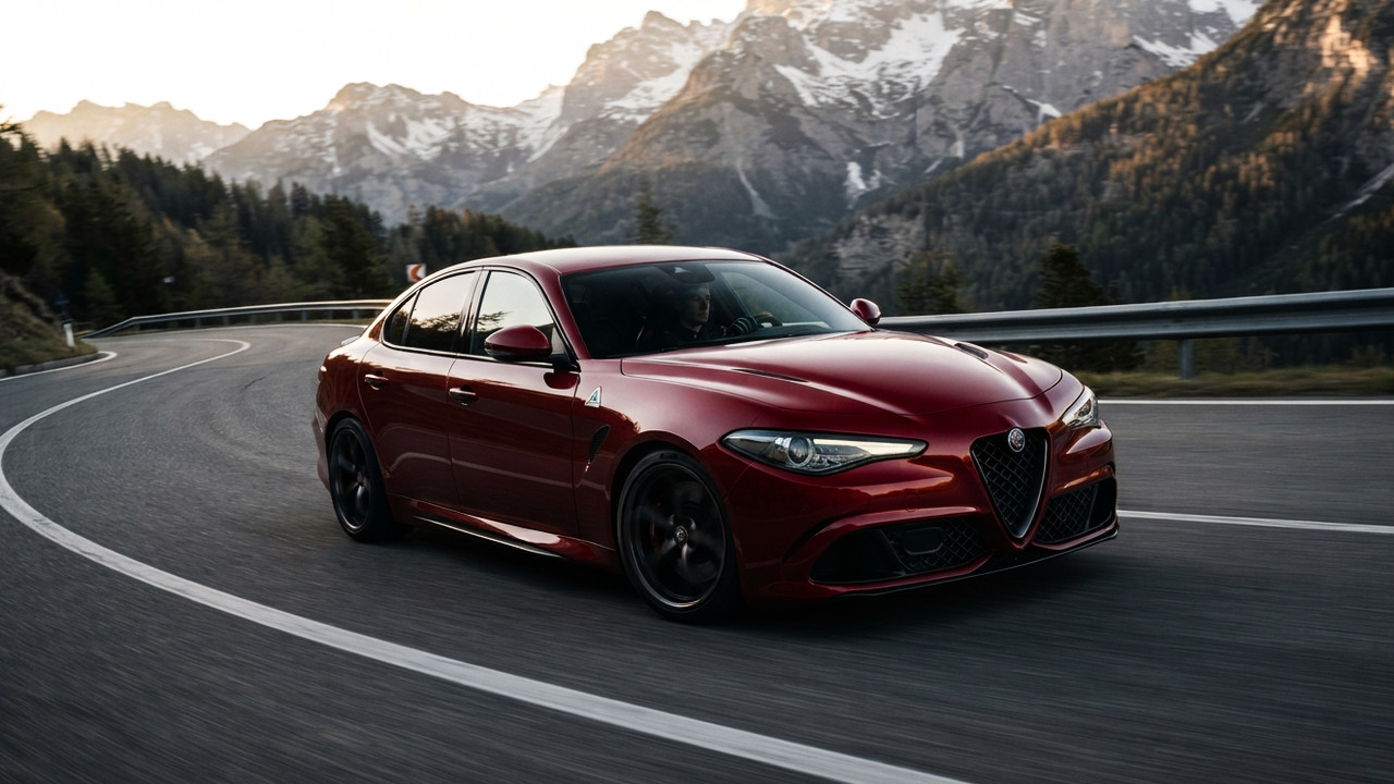 Иллюстрация 101auto.ru: Alfa Romeo Giulia Quadrifoglio 2026: почему старый седан всё ещё быстрее новых соперников
