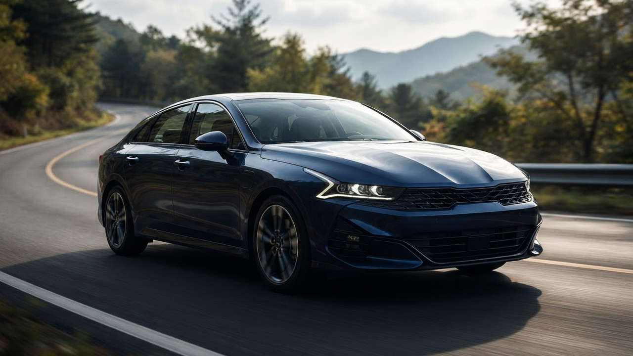 Иллюстрация 101auto.ru: Kia K5 не уйдёт: седан готовят к новой модернизации и гибриду
