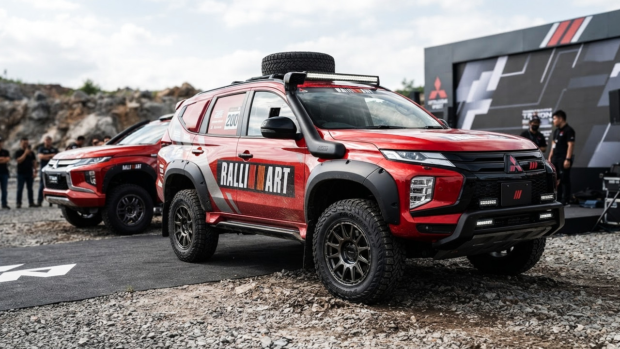 Иллюстрация 101auto.ru: Mitsubishi показала Pajero Rally Concept, но Ralliart-версию в серию не обещает