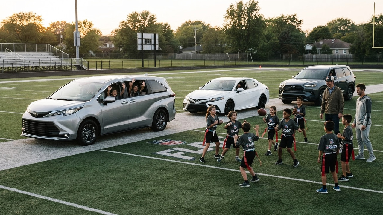 Иллюстрация 101auto.ru: Toyota и Nissan запускают футбольные рекламные кампании к старту сезона NFL