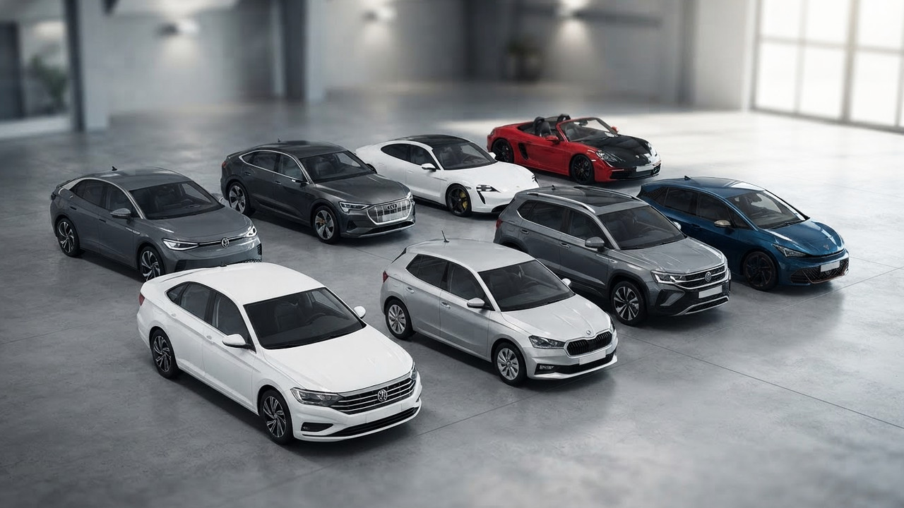 Иллюстрация 101auto.ru: Volkswagen Group сократит модельный ряд почти наполовину к 2035 году: что под угрозой