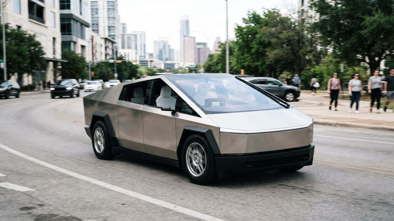 Иллюстрация 101auto.ru: NHTSA проверяет Tesla Cybercab после запуска поездок без руля и педалей
